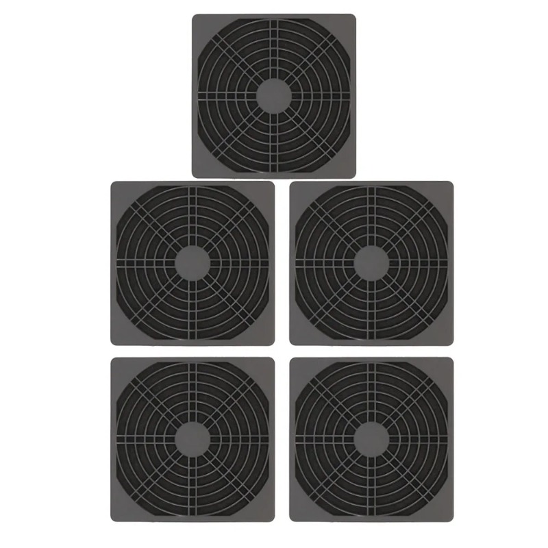 Dust Filter Pc - ホット販売 1/2/5 個 120 ミリメートル防塵プラスチック冷却ファンフィルターグリルプロテクターガードネットカバーデスクトップ PC