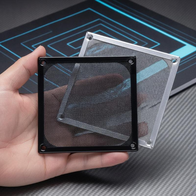 Dust Filter Pc - 磁気式PCケースファンダストフィルターメッシュカバー60/80/90/120mmシャーシ冷却ファン防塵ネットガード（マウント穴付き）