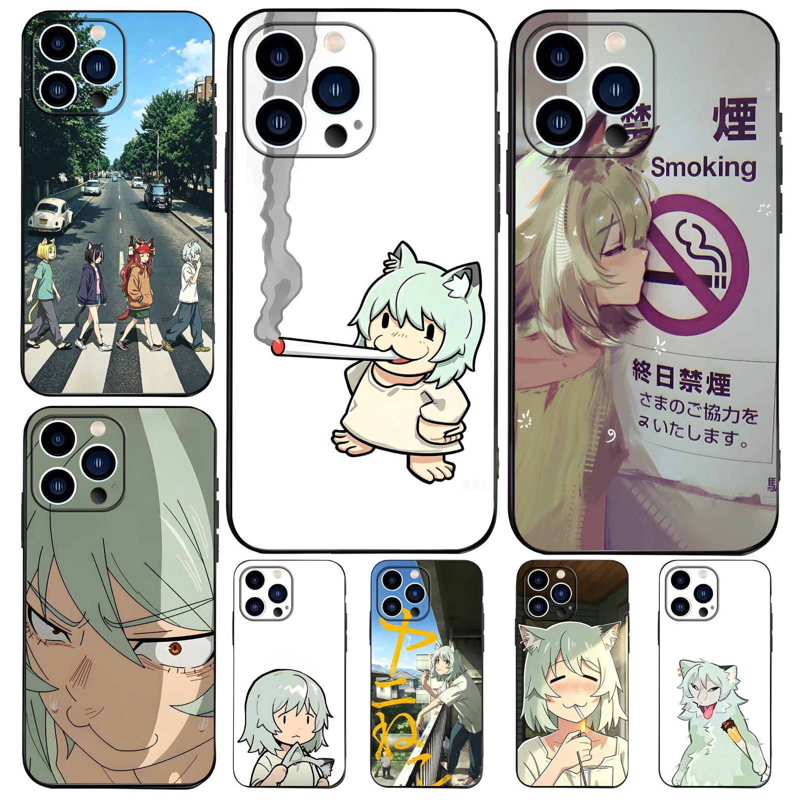 Mini Pc Case - Chainsmoker Cat 電話ケース iPhone17 16 16e
