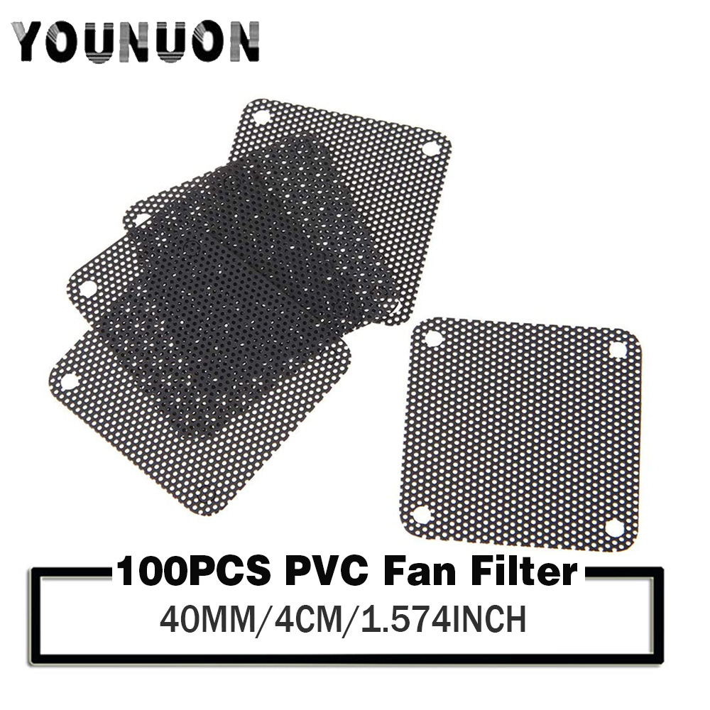 Dust Filter Pc - 100 個 YOUNUON 40 ミリメートルファンフィルター 4
