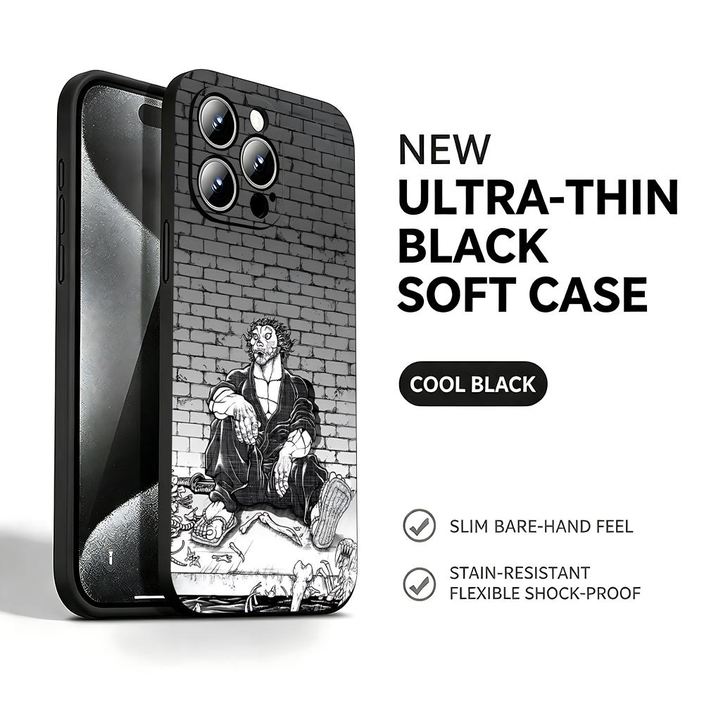 Mini Pc Case - 人気アニメ「バキ」のiPhoneケース iPhone 18 17 16 15