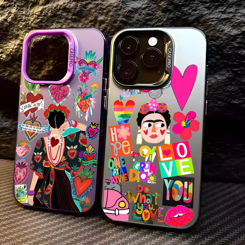 Matte Pc Case - F-frida KahloデザインのiPhone 17 16 15 14
