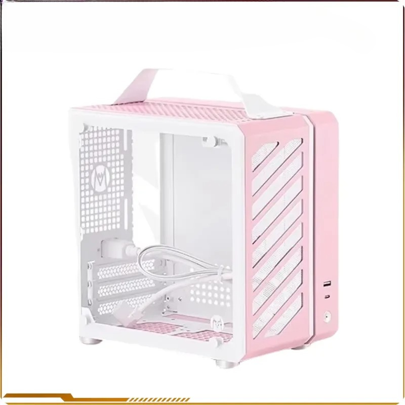 Pc Chassis - C24 シュガーキューブ Air&TypeC バージョン ポータブルミニデスクトップシャーシ Little