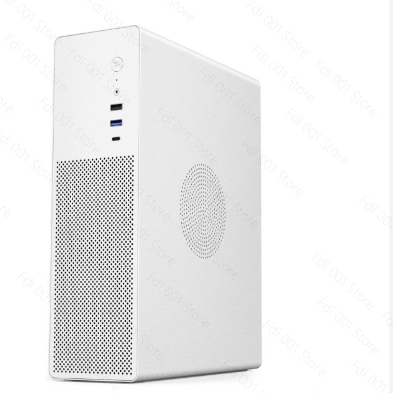 Atx Case - C1+ デスクトップコンピュータケース M-ATX 小型フォームファクターマザーボード デスクトップミニポータブル小型ケース TFX