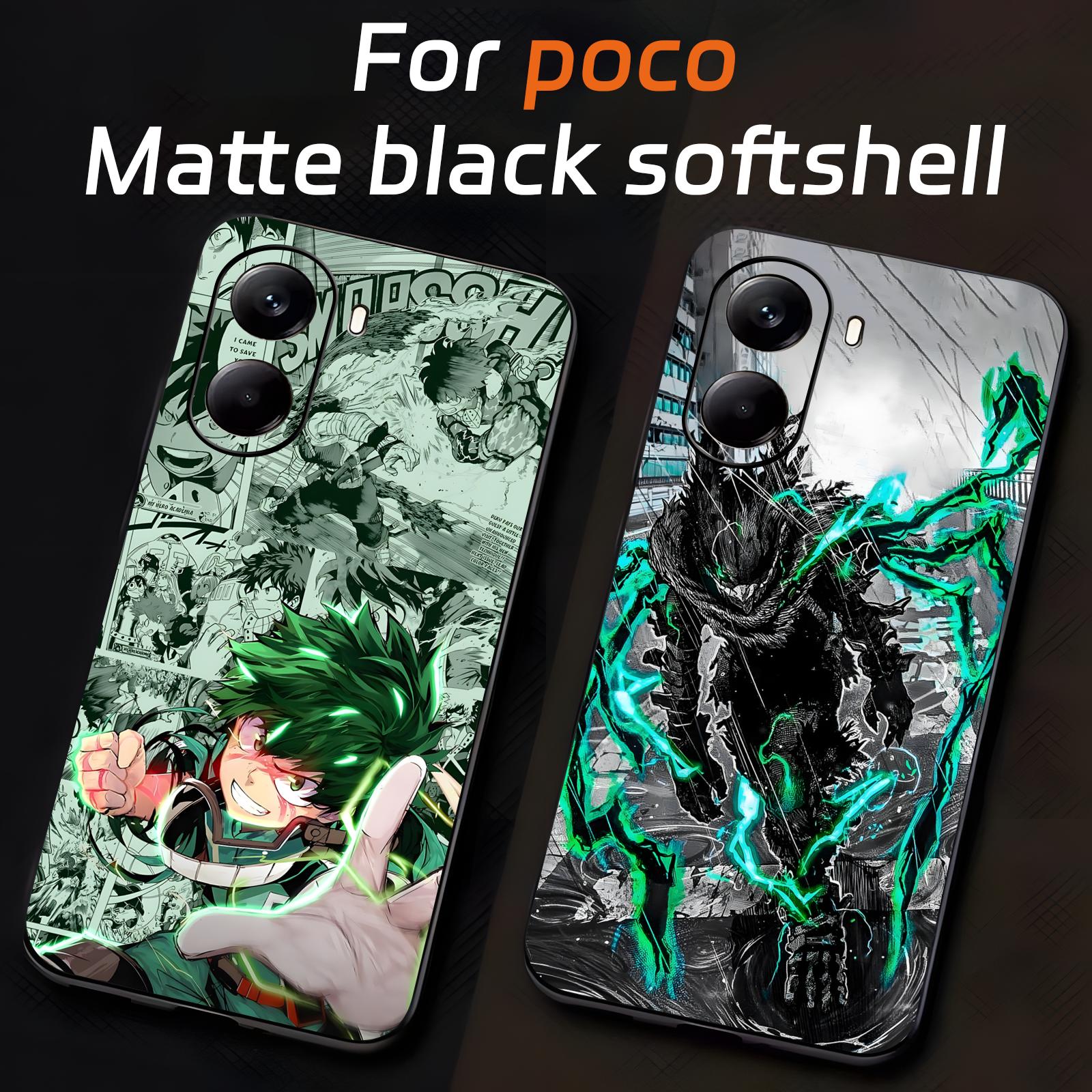 Computer Case - デク私のヒーローアカデミア電話ケース Xiaomi POCO M7 M6 M5