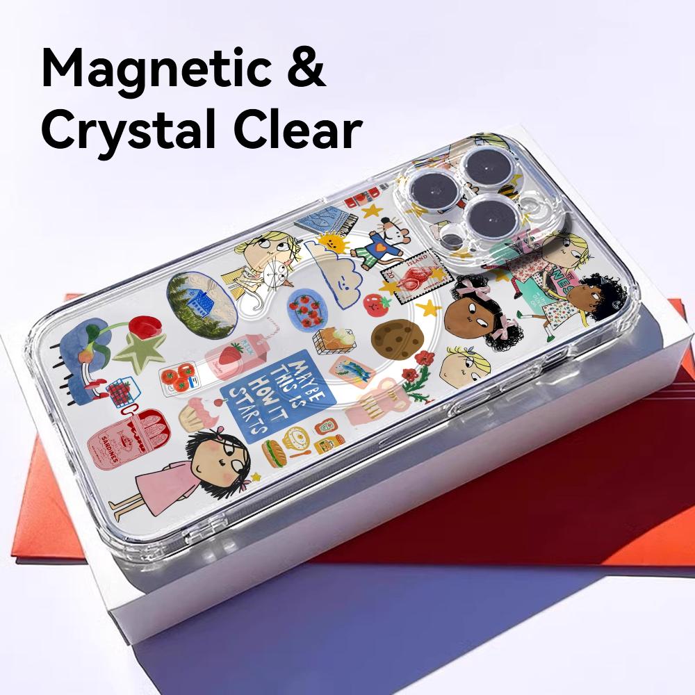 漫画C-チャーリーとローラのスマホケース、iPhone 17 - Computer Case のレビューと価格