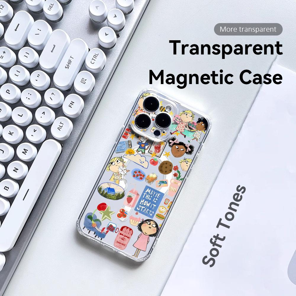 漫画C-チャーリーとローラのスマホケース、iPhone 17 - Computer Case のレビューと価格