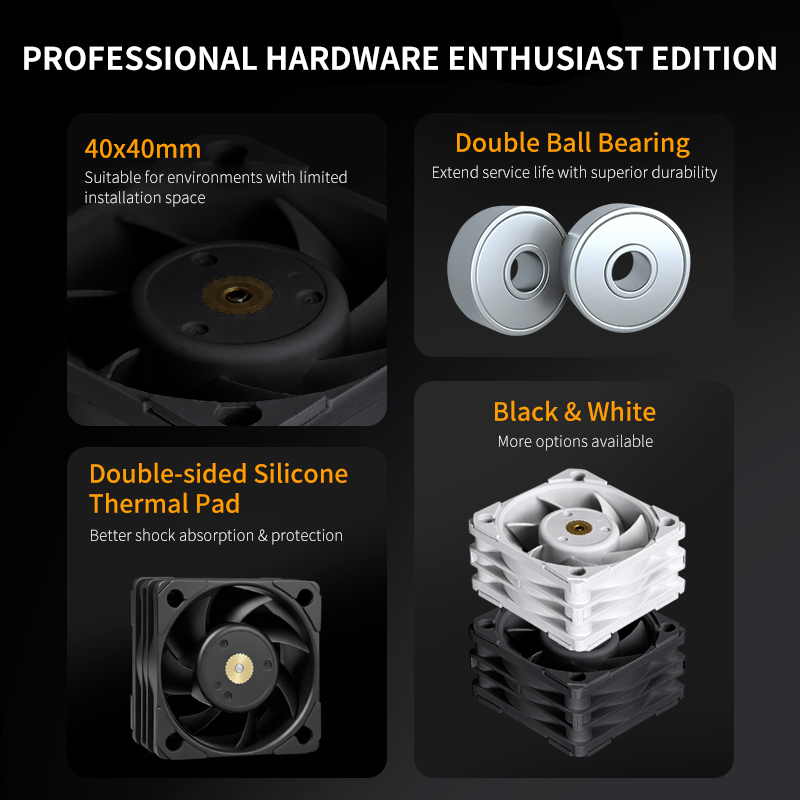 UPSIREN UL-4020 4cm冷却ファン/40x40 - Case Fan Controller のレビューと価格