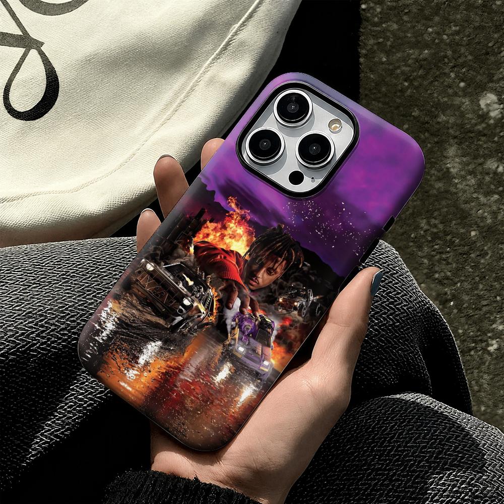 ラッパーアルバム J-Juice W-WRLD iPhone - Computer Case のレビューと価格