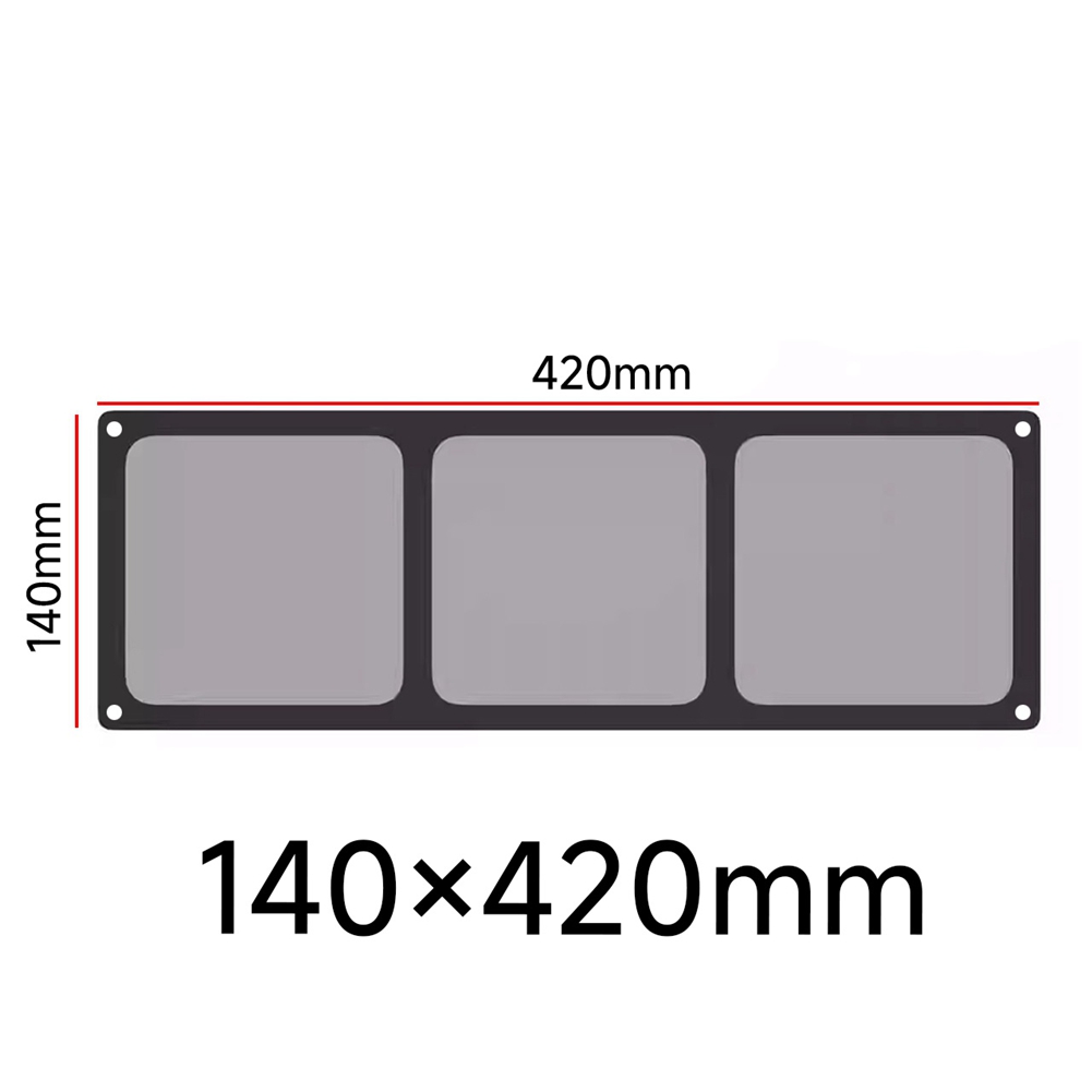 N88R！ 140mm PCダスト磁気フィルター 14CM  - Dust Filter Pc のレビューと価格