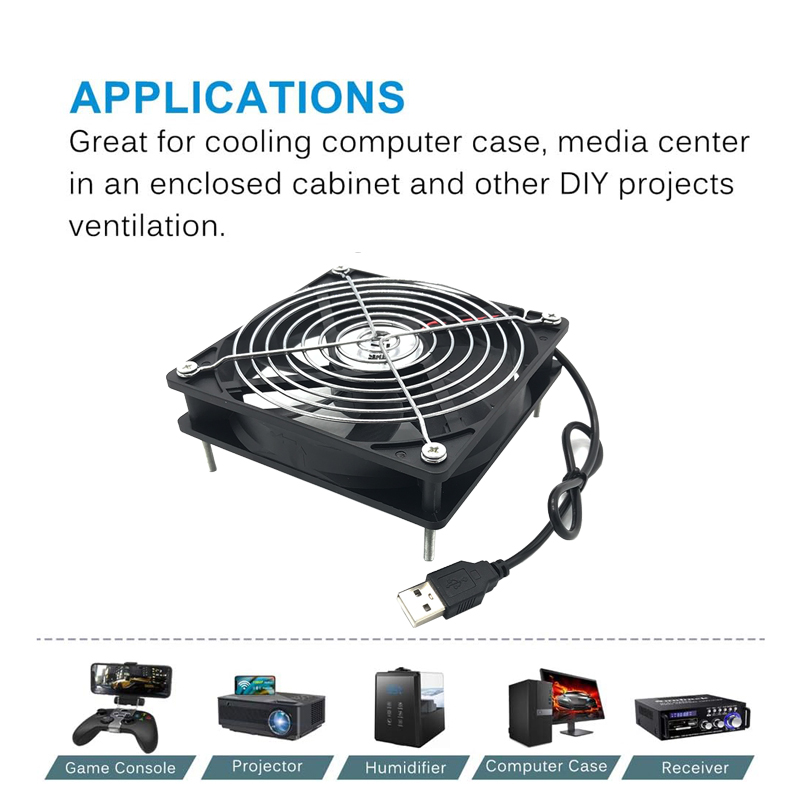 8/12 センチメートル 12V USB 電源コンピュータ  - Pc Chassis のレビューと価格