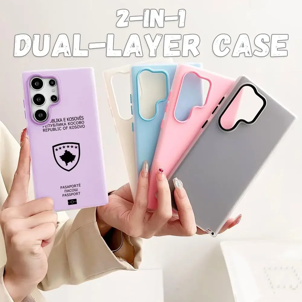 コソボパスポートロゴ入りスマホケース Samsung Gal - Computer Case のレビューと価格