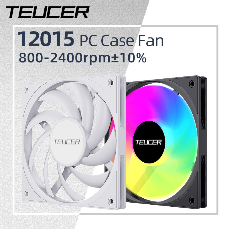 Teucer 120mm PC ケースファン FDB ベアリ - Pc Chassis のレビューと価格