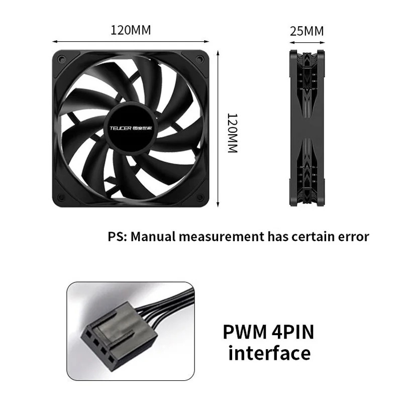 Teucer-PWMファン,サイレントコンピューターケース, - Case Fan Controller のレビューと価格