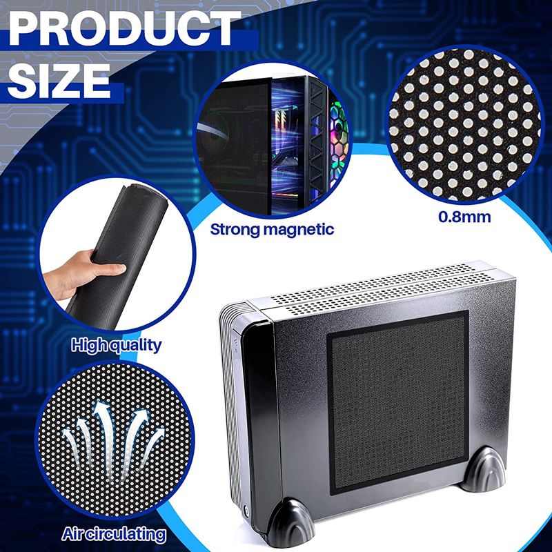ファンクーラー用PVCメッシュ保護カバー,30x50cm,5 - Dust Filter Pc のレビューと価格