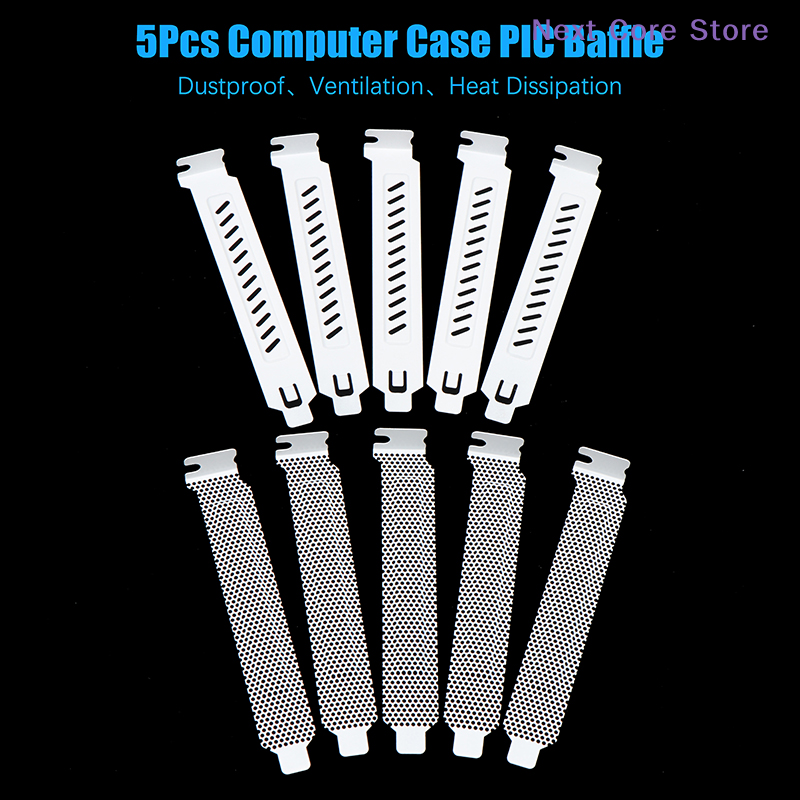 [NC] 5 個コンピュータホストシャーシ PCI 冷却ダス - Dust Filter Pc のレビューと価格