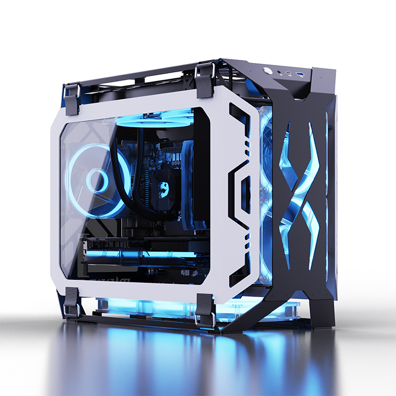 Lovingcool新デザインオープンスタイルゲーミングシャ - Case Fans のレビューと価格