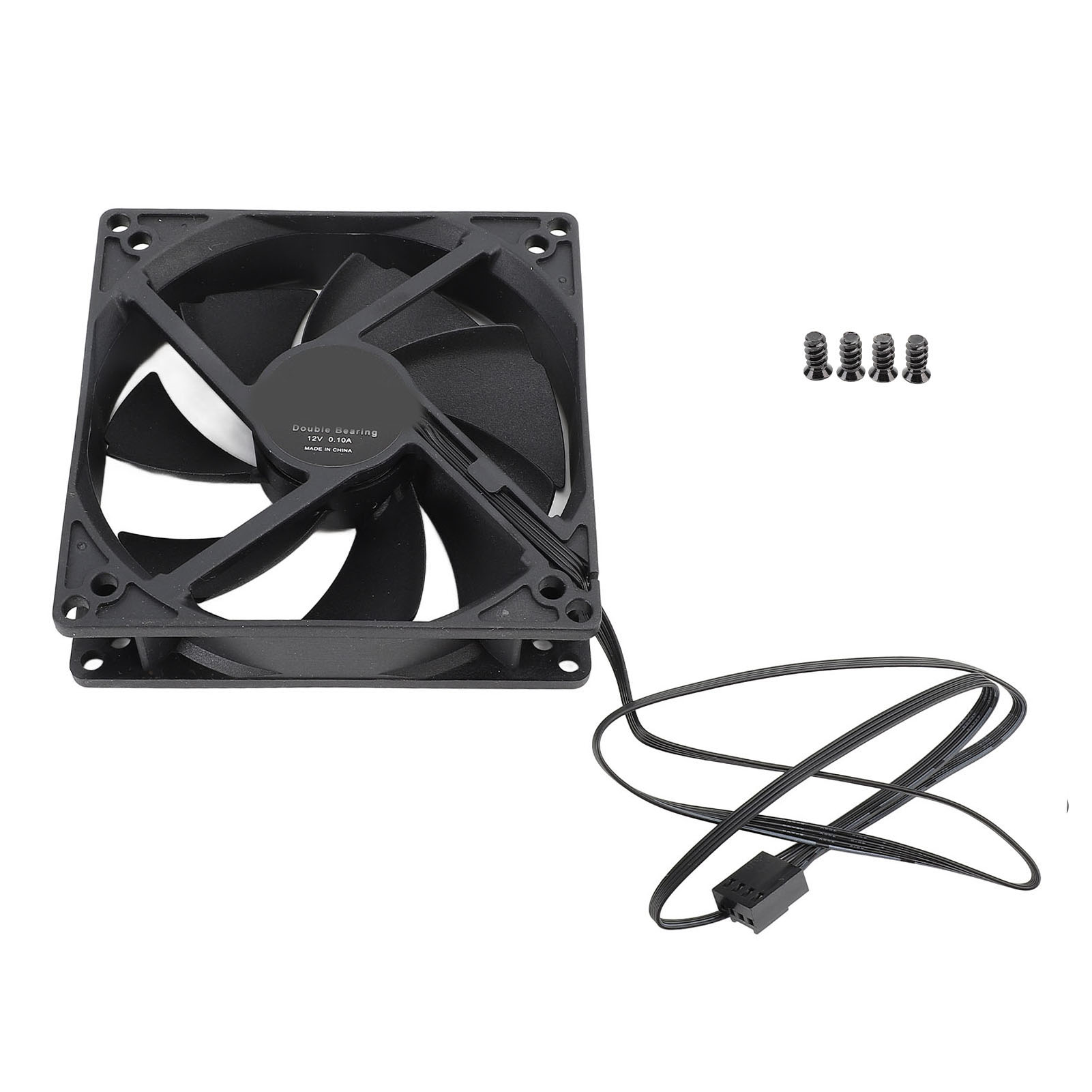 100mm PC PWM ケースファン 100mm デュアル - Case Fan Controller のレビューと価格