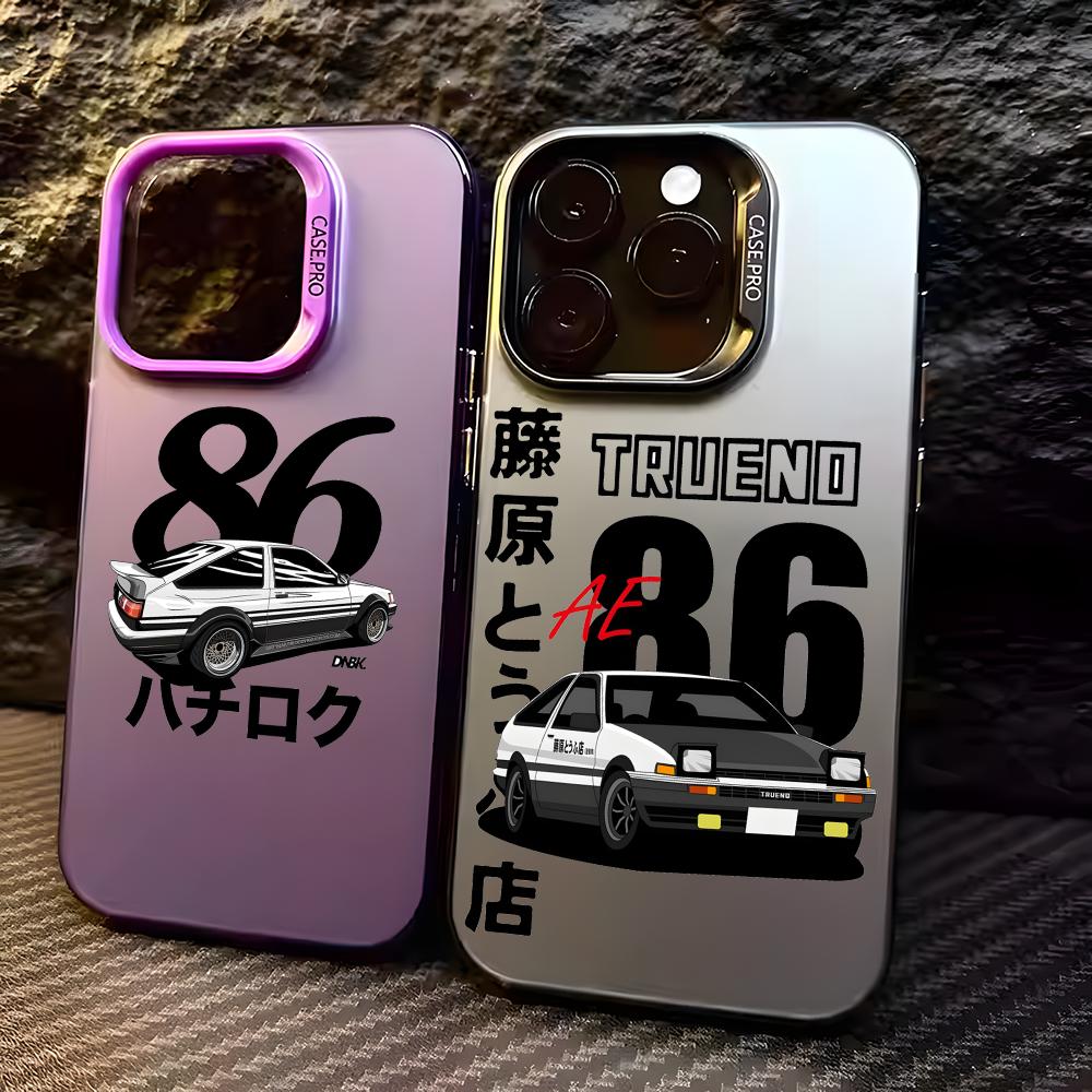アニメ「頭脳戦」AE86 iPhoneケース iPhone  - Matte Pc Case のレビューと価格