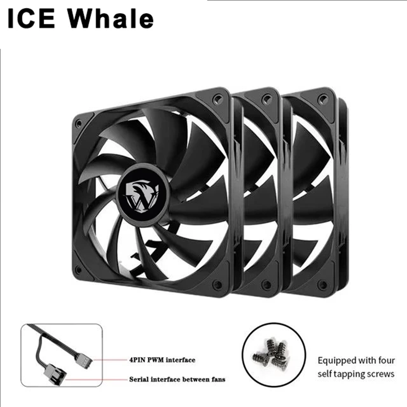 ICE Whale IW-12025 120mm冷却ファン  - Case Fan Controller のレビューと価格