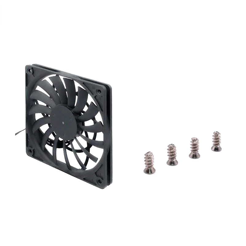 超薄型冷却ファン,120mm,4ピン,温度制御,サイレント, - Case Fan Controller のレビューと価格