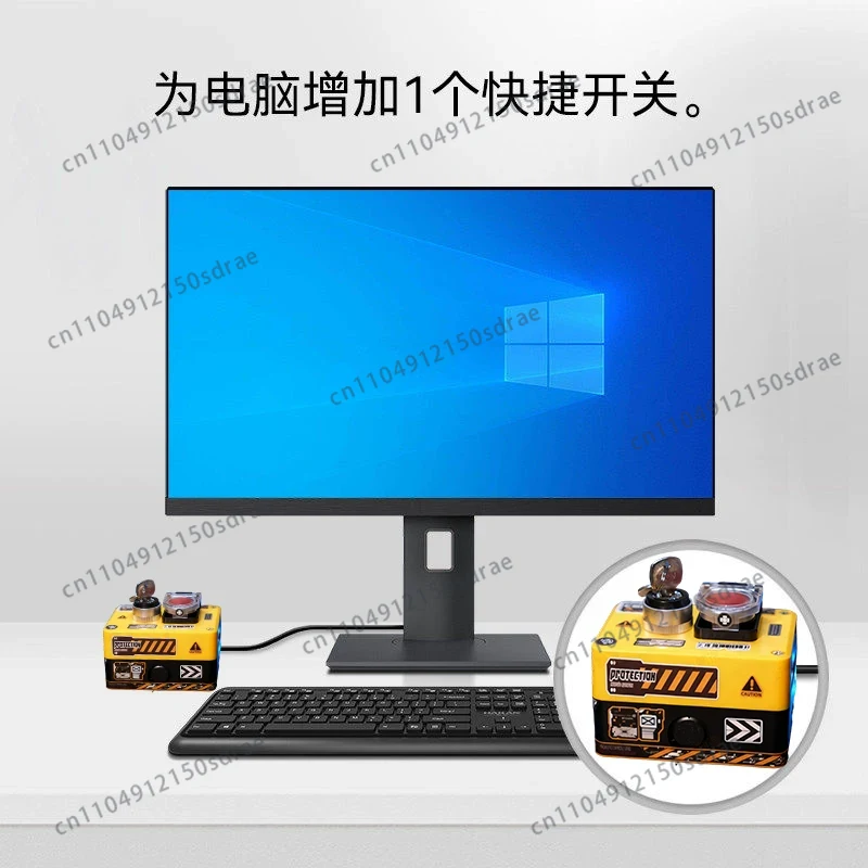 有線コンピュータホスト電源スイッチボタン デスクトップシャー - Pc Chassis のレビューと価格