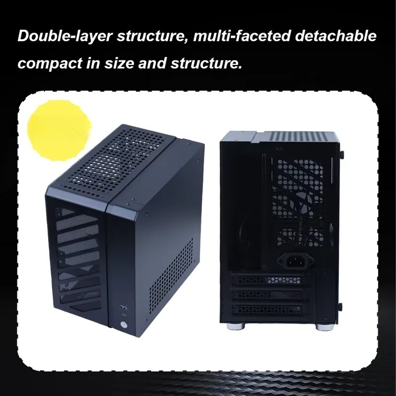 C24 シュガーキューブ Air&TypeC バージョン ポ - Pc Chassis のレビューと価格