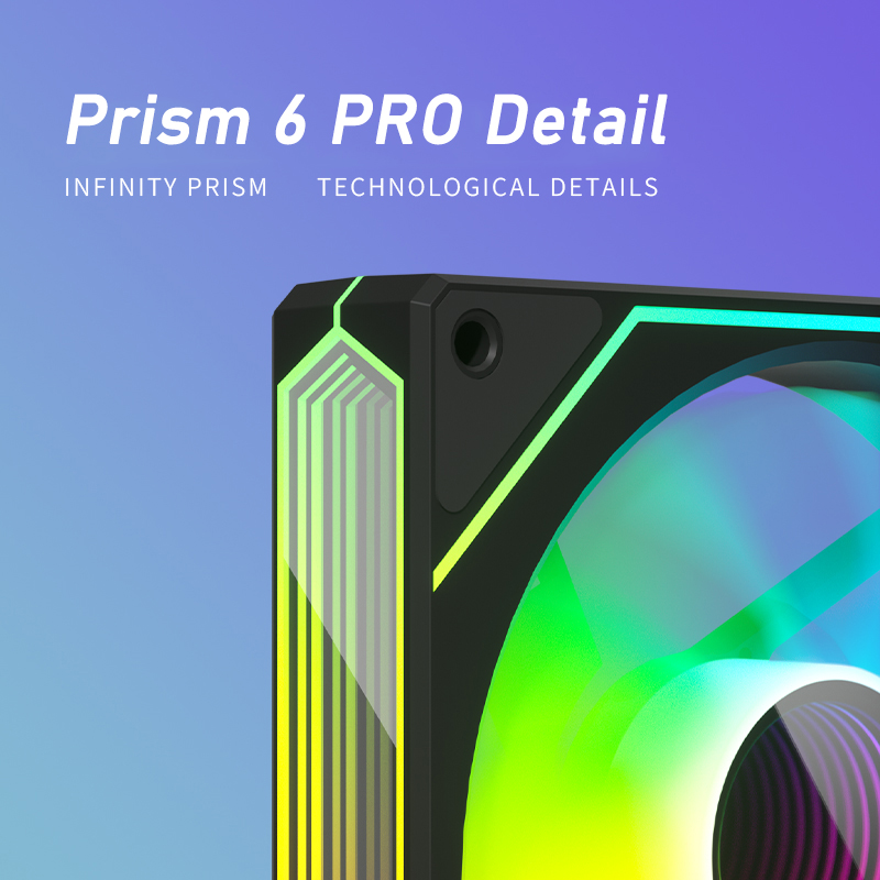 ZEZZIO PRISM 6 PRO 120mm ARGB  - Case Fan Controller のレビューと価格