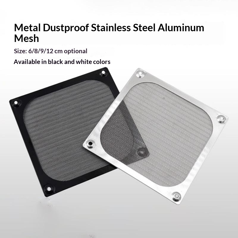 金属製冷却ファン防塵カバー 高風量フィルターネット 6/8/ - Dust Filter Pc のレビューと価格